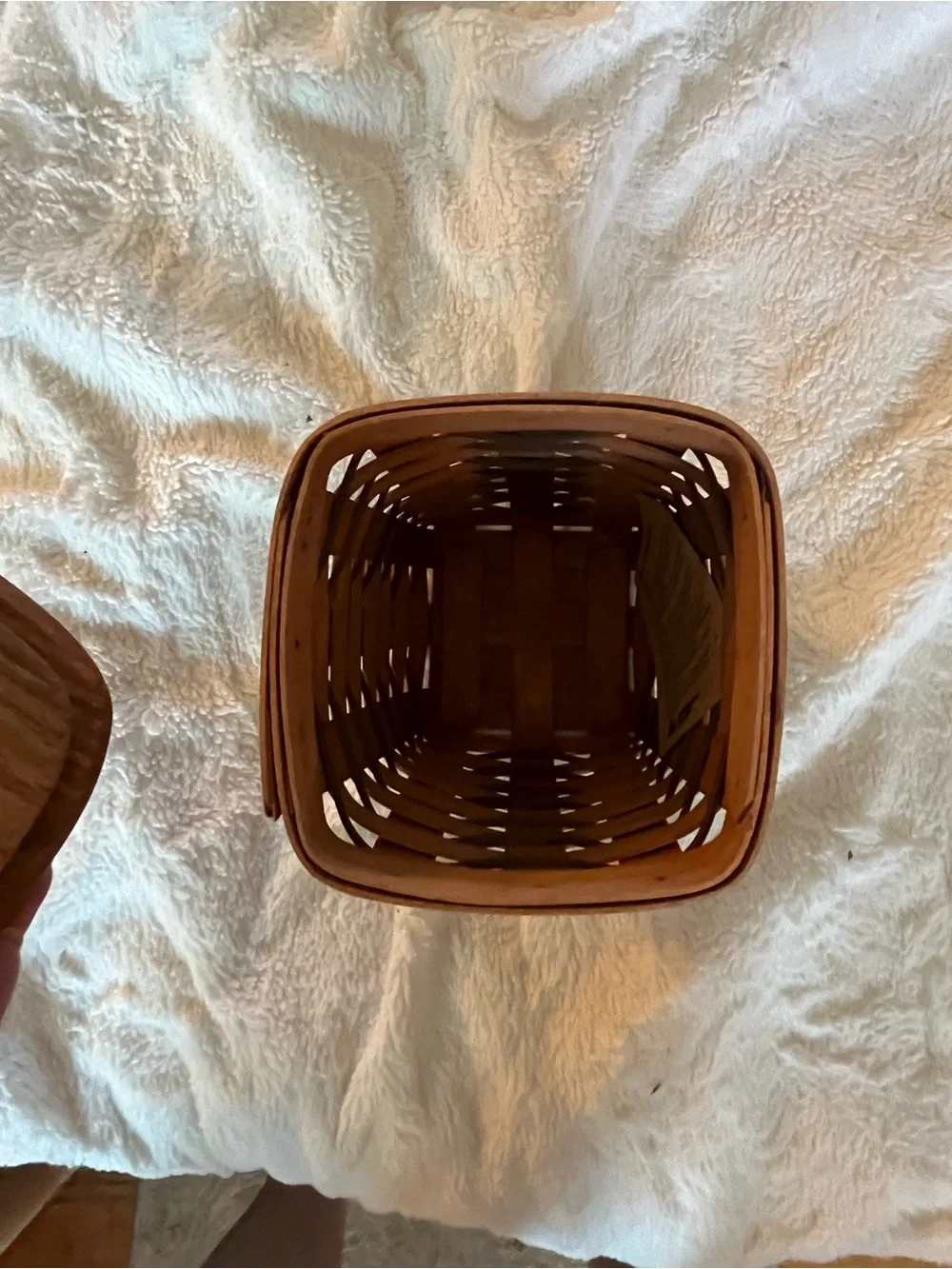 Longaberger Heartland Small Spoon Basket.